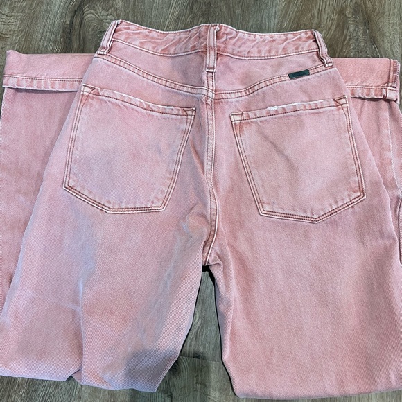 Kancan Coral Ultra High Rise Distressed Straight Leg NWOT - Picture 2 of 4